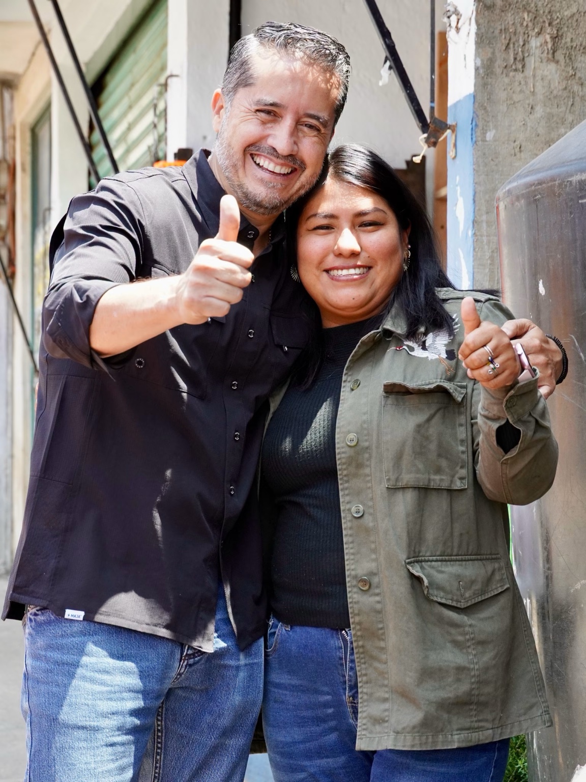 Encuentro cercano con integrantes de la comunidad